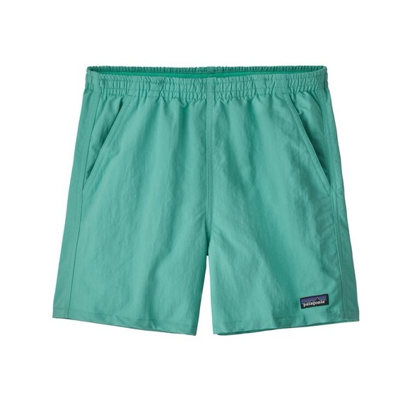Patagonia Pants - Patagonia Women’s 5” baggies (teal/mint green)